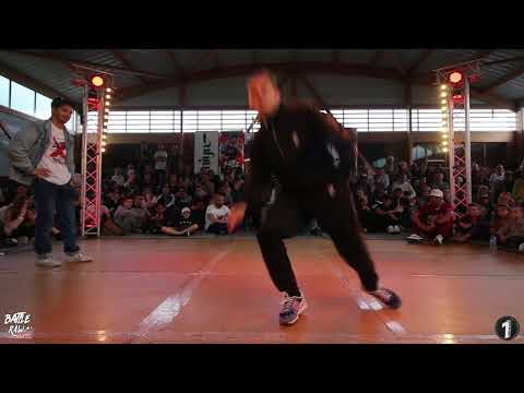 BBOY NASTY RAY (USA) vs BBOY RATIN (Brazil) | 1on1 Semi-Final Armless | BATTLE RAW CONCEP #7