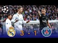Real Madrid vs PSG 3-1 (Ronaldo Masterclass) UCL R16 2018 HD