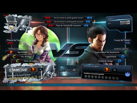 212_2 Kunimitsu (Anakin x24) vs (melito71) Anna Willians - Tekken 7 Online sin Grafica