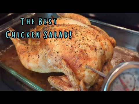 Chicken Salad with Whole Roasted Chicken... It's seriously TO DIE FOR!