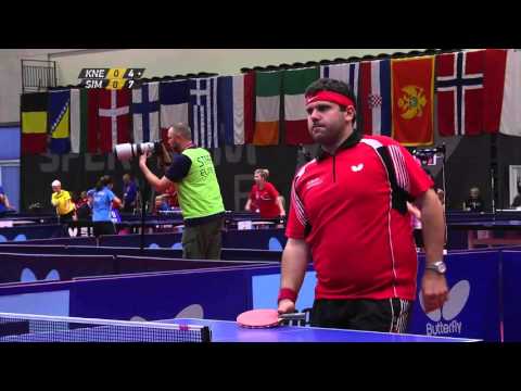 1/8 final european championship Valentin Kneuss Set 1