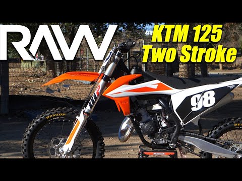 Raw 2019 KTM 125SX Two Stroke - Motocross Action Magazine