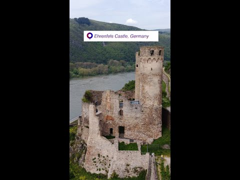 Ehrenfels Castle: The Fallen Guardian of the Rhine | Ruins Above Rüdesheim 🏰🌄