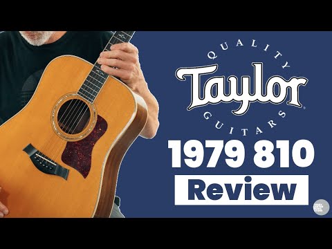 1990 Taylor 810 Solid Spruce Top Acoustic-Electric Guitar image 9