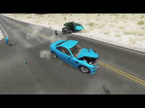Real Car Crashes #61 BeamNG.Drive