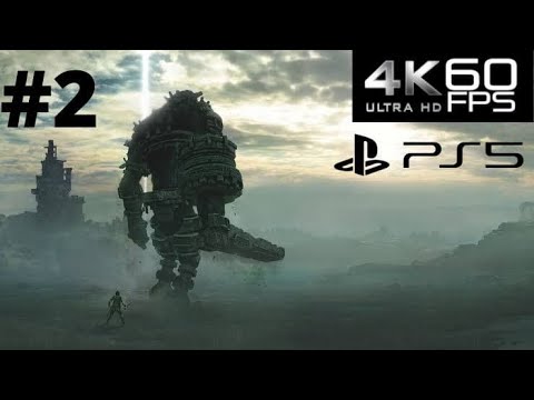 SHADOW OF THE COLOSSUS GAMEPLAY PART 2 - 4K 60FPS HDR - PS5 - NO COMMENTARY