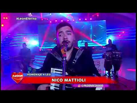 Nico Mattioli homenaje al #LeonEterno - Y vete ya - Me preocupa sin ti - Gata Malvada 11 8 2018