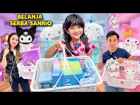SAMANTHA BELANJA SERBA KARAKTER SANRIO 😍 ADA CINNAMOROLL KUROMI !!