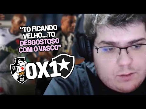 CASIMIRO REAGE: VASCO 0X1 BOTAFOGO PELO CARIOCÃO 2022 | Cortes do Casimito