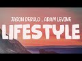 Jason Derulo  -  Lifestyle feat  Adam Levine (Clean Lyrics)