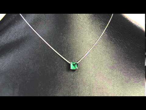 Pendentif émeraude Griffes d'amour - Emerald pendant