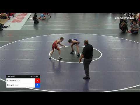 48 Kg Rr Rnd 1 Stevo Poulin Journeyman Wrestling Club Vs Cory Land Ironclad