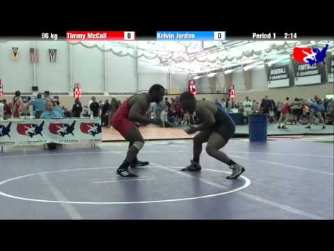 Timmy McCall vs. Kelvin Jordan at 2013 ASICS University Nationals - FS