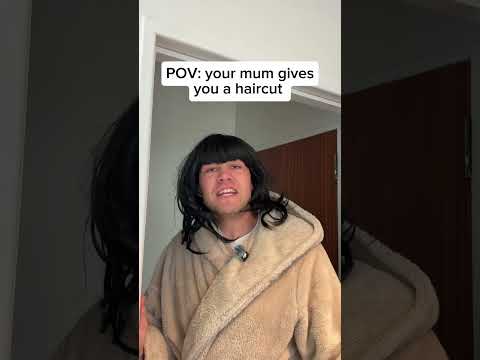 That’s a mean low taper fade 👀🤣 #skit #relatable #viral #funny #nz #mum #haircut