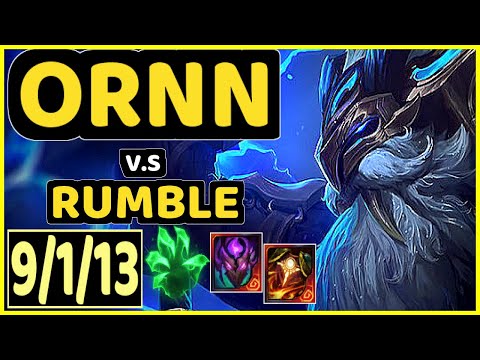 ALLORIM (ORNN) vs RUMBLE - 9/1/13 KDA TOP CHALLENGER GAMEPLAY - NA