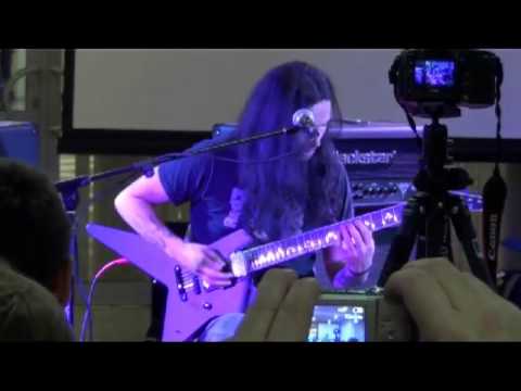 Gus G - Scream. NAMM 2013, Moscow