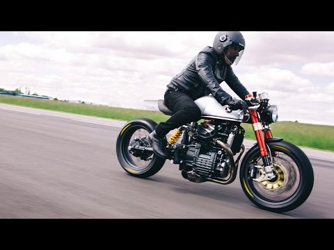 Sacha Lakic's Honda CX500 Cafe Racer - long version