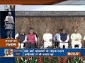 PM Modi and other top leaders arrive at Kevadiya for the inauguration of Statue of Unity