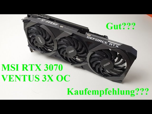 VGA MSI RTX 3070 VENTUS 3X OC
