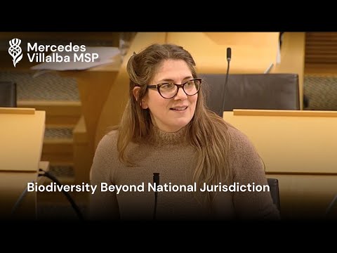 Speaking to a Legislative Consent Motion on the Biodiversity Beyond National Jurisdiction Bill