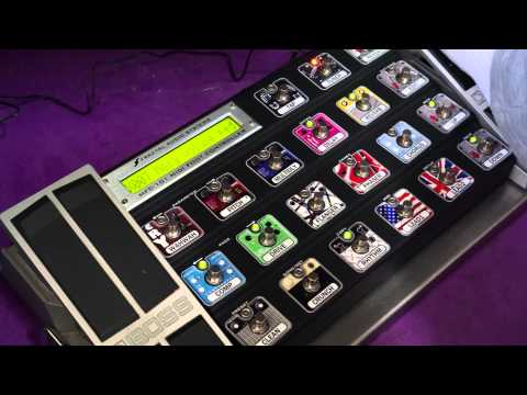 Fractal Audio Systems - MFC-101 MIDI Foot Controller Test