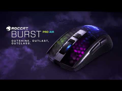Roccat Burst Pro Air Black (ROC-11-430) Беспроводная игровая мышь Легкая геймерская мышка 19000 dpi 81 грамм - фото 2 - id-p2380822992