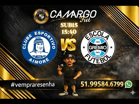 COPA VENTO DO SUL - AIMORÉ X GRÊMIO RIO GRANDE -  ESTÁDIO ALDO DAPUZZO