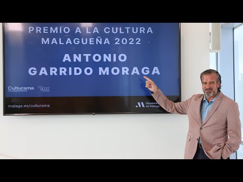 Presentación de la convocatoria "Premio a la Cultura Malagueña Antonio Garrido Moraga 2022"