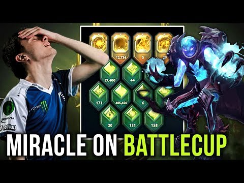 Miracle Battlecup vs Arc Warden Spammer with FULL RELICS - Dota 2