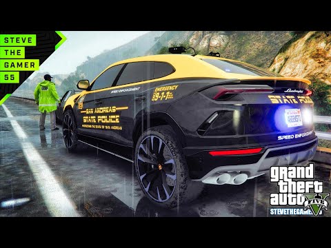 GTA 5 Mods Lspdfr Highway Patrol Urus!!!| (GTA 5  LSPDFR MODS ROLEPLAY)