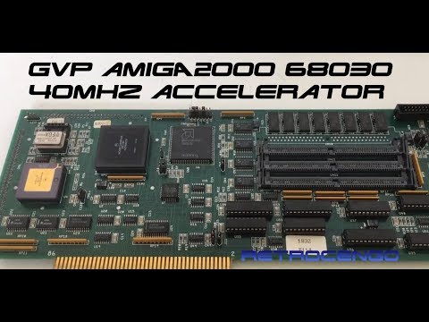 AMIGA 2000 GVP 68030 40MHz Accelerator board A2000-030