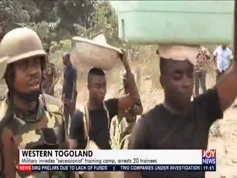 Military invades secessionist training camp arrests 20 trainees - Joy News (17-2-20)