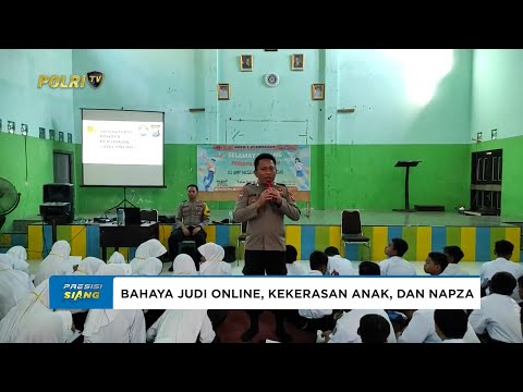 POLSEK ASEMBAGUS SOSIALISASI BAHAYA JUDI ONLINE, KEKERASAN ANAK, DAN NAPZA