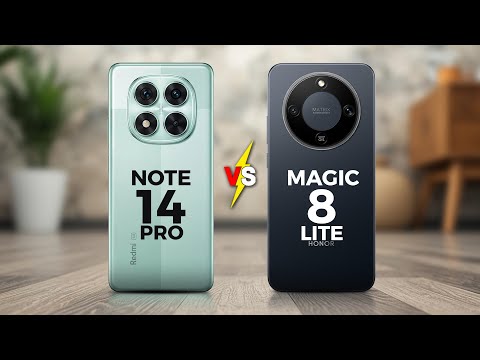 REDMI NOTE 14 PRO VS HONOR MAGIC 8 LITE
