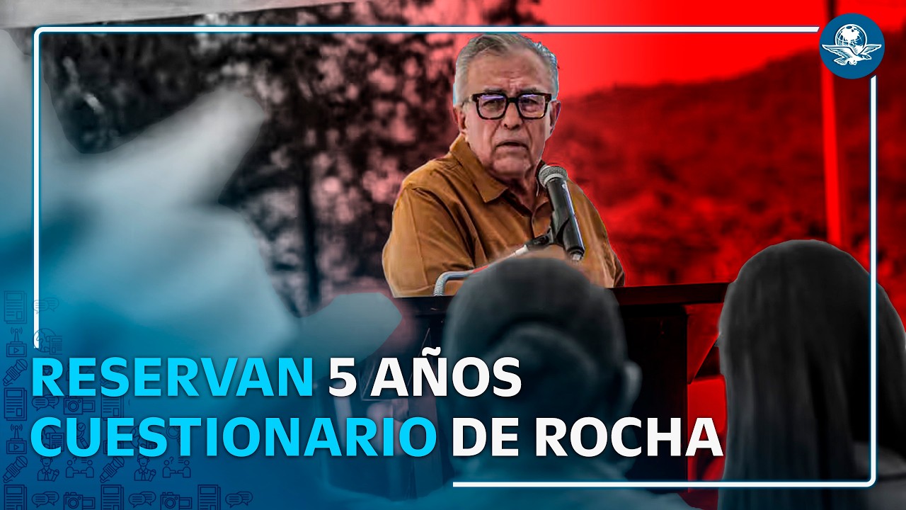 Bajo llave hasta 2031, declaración de Rocha Moya #EnPortada