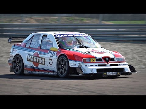 Alfa Romeo 155 DTM ex Larini ONBOARD @ Track! - PURE ONBOARD SOUND (High Quality Mic)