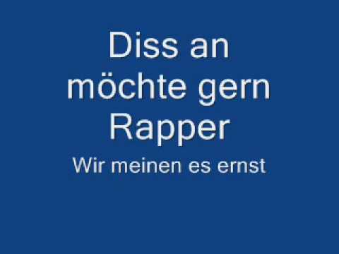 Diss an möchte gern Rapper