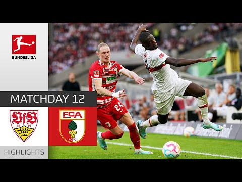 VfB Stuttgart - FC Augsburg 2-1 | Highlights | Matchday 12 – Bundesliga 2022/23