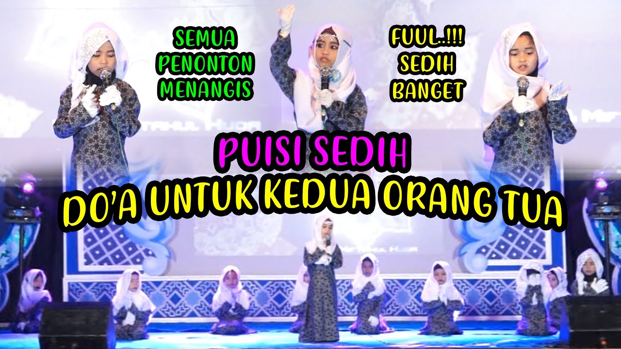 PUISI ISLAMI ANAK ANAK - PUISI ANAK UNTUK AYAH DAN IBU