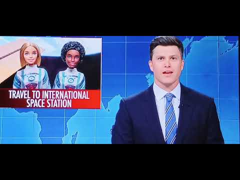 SNL - Weekend Update: Barbie Joke - Colin Jost - SNL 47