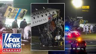 Air Canada pilots 'sacrificed themselves' in DEADLY LaGuardia crash