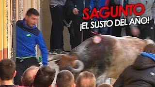 ¡EL SUSTO DEL AÑO! ¿HAS VISTO ESTO | SAGUNTO - SAN ANTONI 28/01/2017 / TORO Nº 11 DE SOBRAL