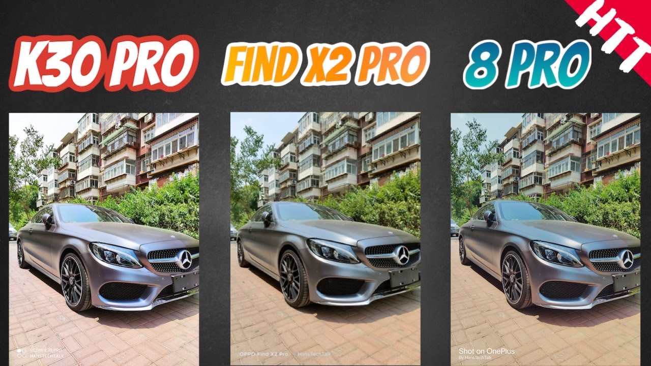 Poco F2 Pro/Redmi K30 Pro vs Oneplus 8 Pro vs Oppo Find X2 Pro Detailed Camera Comparison