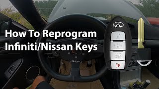DIY Infiniti G35/Nissan 350z Key Reprogramming & NATS Bypass Tutorial!