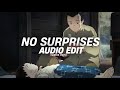 no surprises - radiohead edit audio