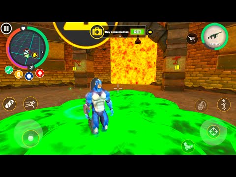 Rope Hero: Vice Town (What's this? New zombie Power) | Zombie Games | 4k Gameplay