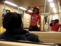 Crazy Girl On MARTA Train In Atlanta