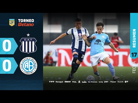 TALLERES 0 - 0 BELGRANO I Resumen del partido | #TorneoBetano 2024
