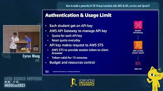 Download the video "How to build a powerful AI VR Virtual Assistant with AWS AL/ML service and OpenAI?"