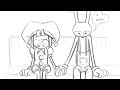 Jax Comforting Pomni After EP 7 🩷 Pomni X Jax 🩷 The Amazing Digital Circus Comic Dub